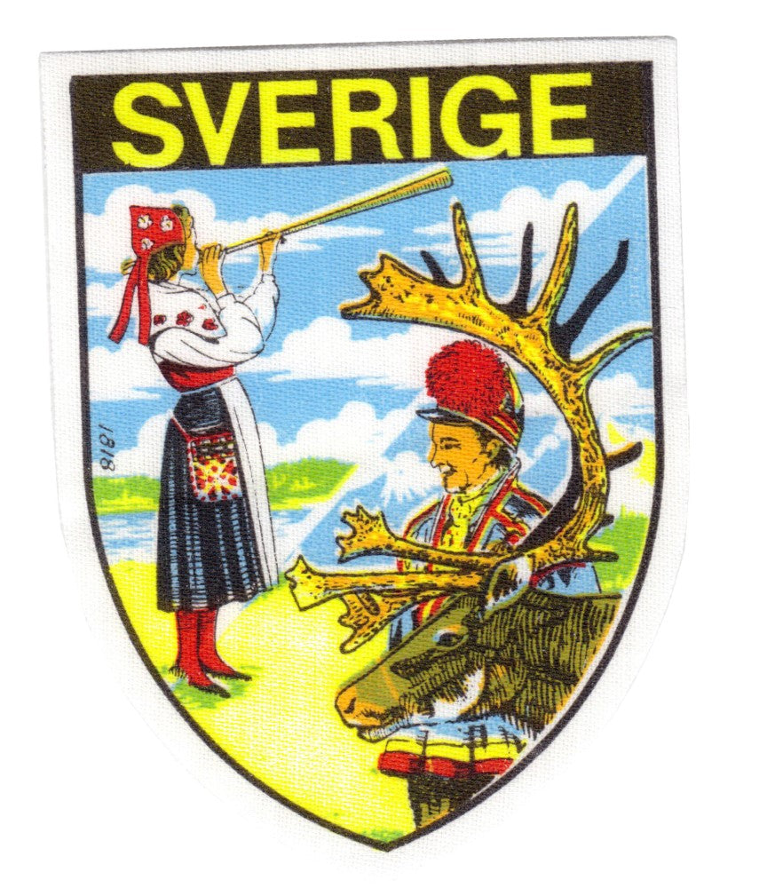 Tygmärke Sverige Same & Dalkulla