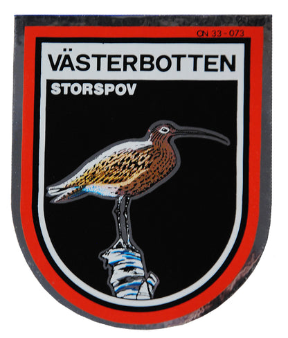 Dekal Västerbotten Storspov