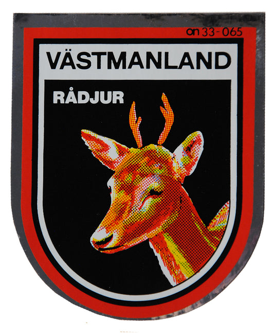 Dekal Västmanland Rådjur