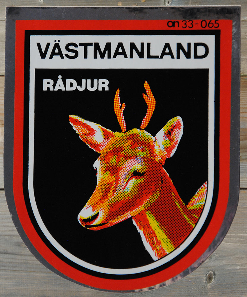 Dekal Västmanland Rådjur