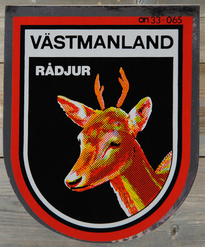 Dekal Västmanland Rådjur