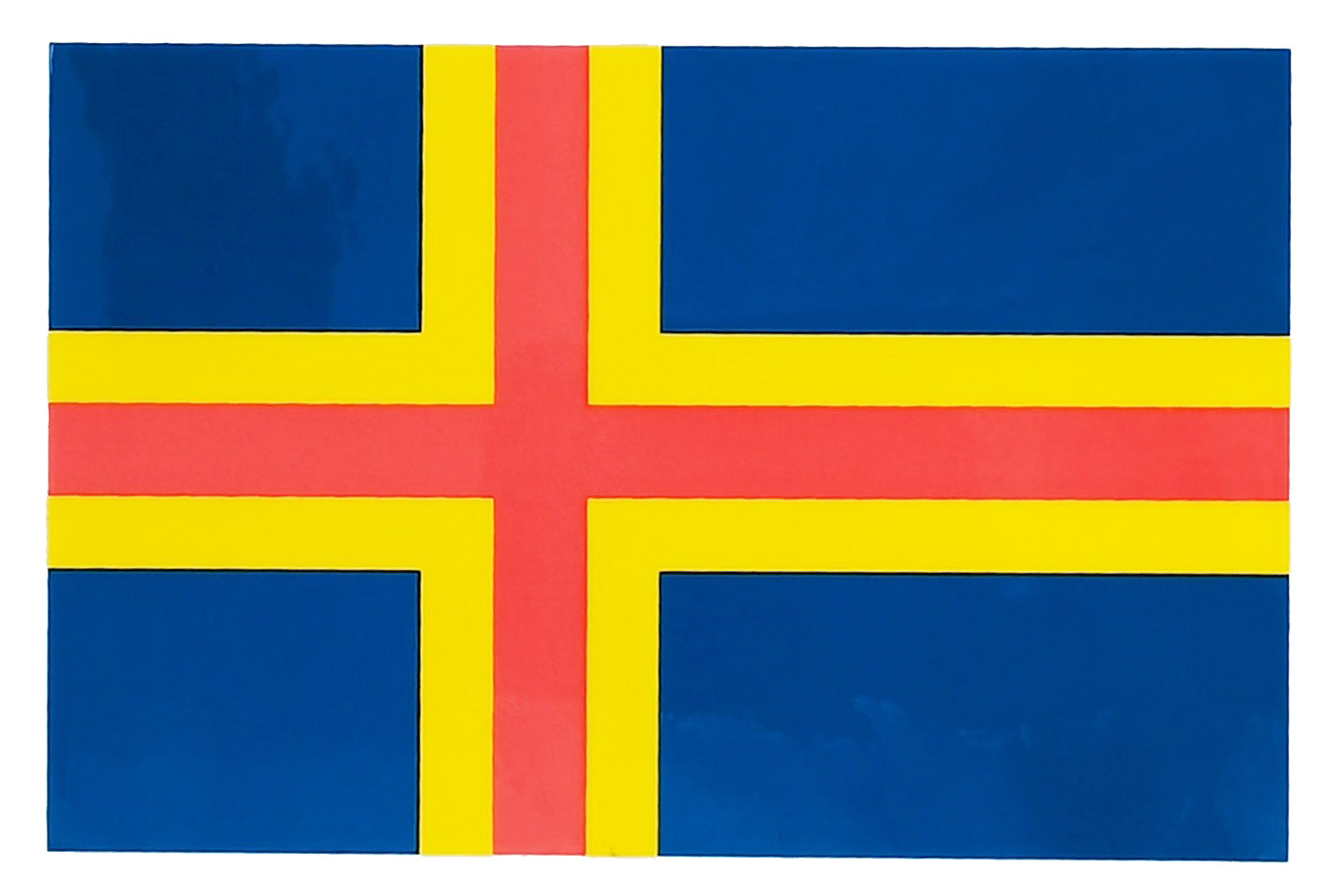 Sticker Åland Flag