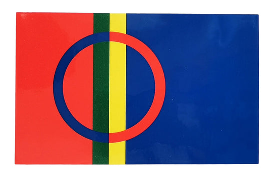 Dekal Same flagga/Finland