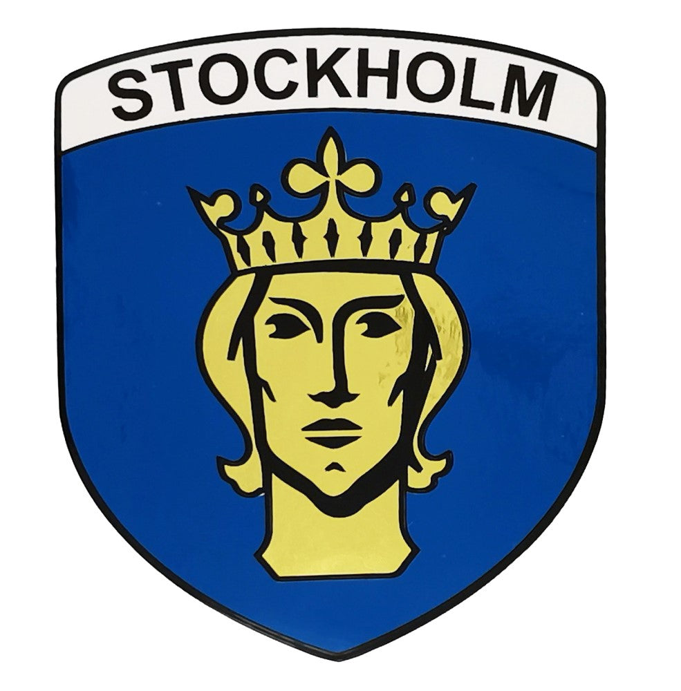 Sticker Stockholm Crest