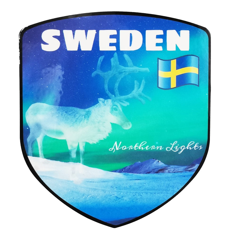 Stickers Sweden Northern Lights