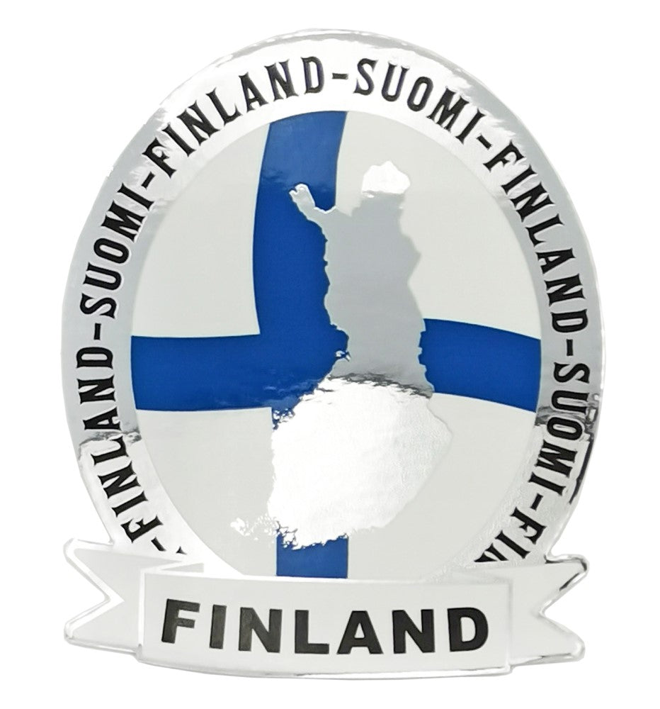 Sticker Finland Map