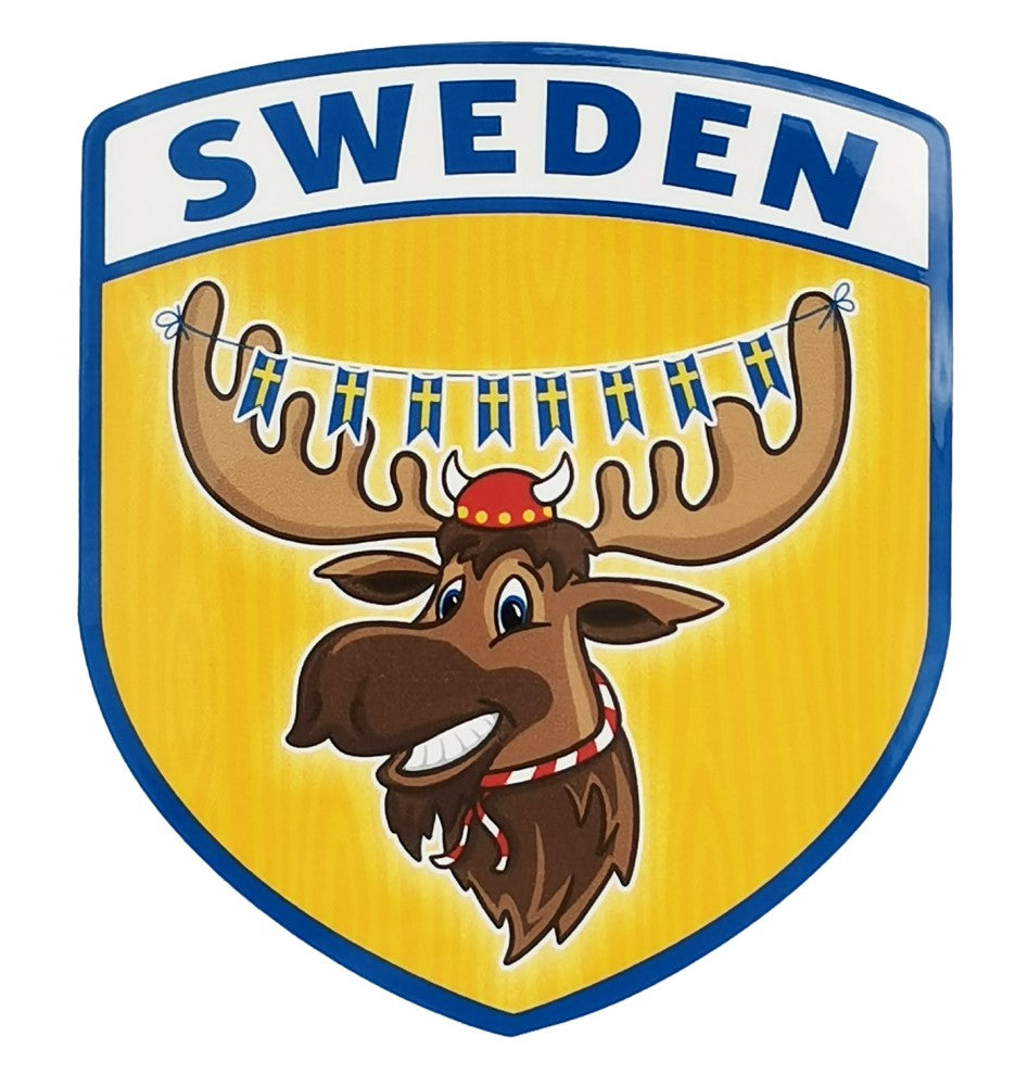 Sticker Moose Sweden