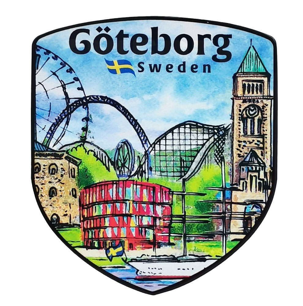 Sticker Gothenburg Sweden