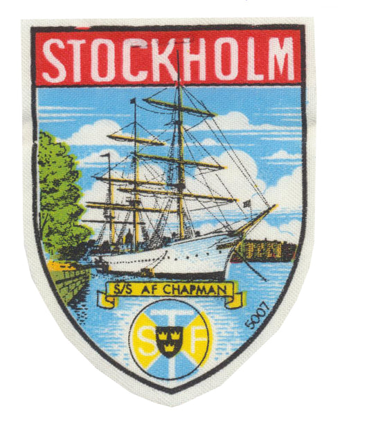 Tygmärke Stockholm af Chapman