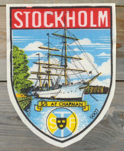 Tygmärke Stockholm af Chapman