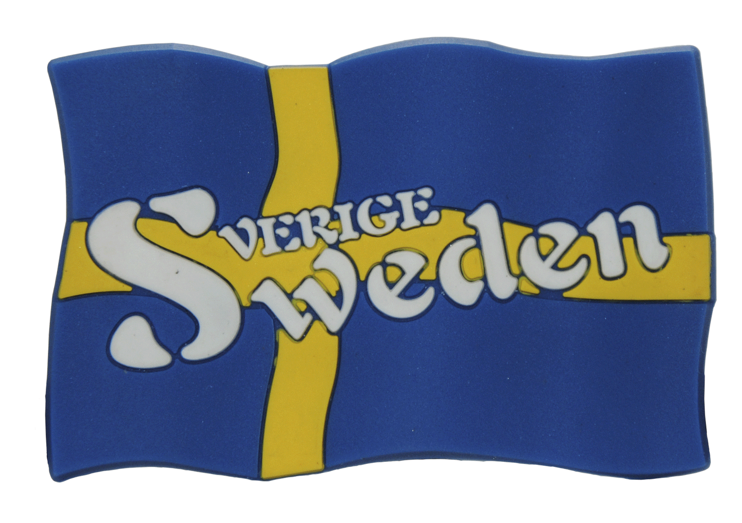 Magnet Svensk Flagga 3D