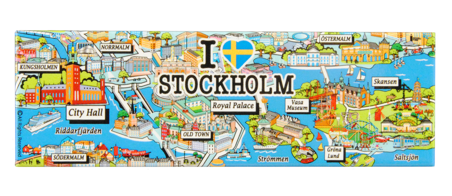 Magnet Stockholm Map