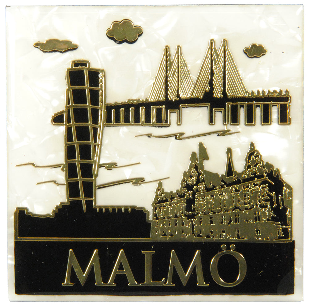 Magnet Malmö Epoxy White and Blue