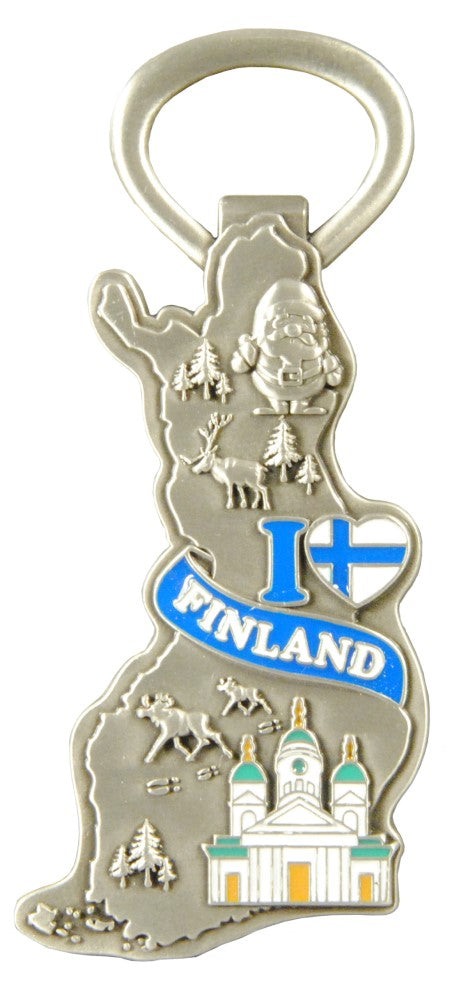 Magnet Opener Map Finland