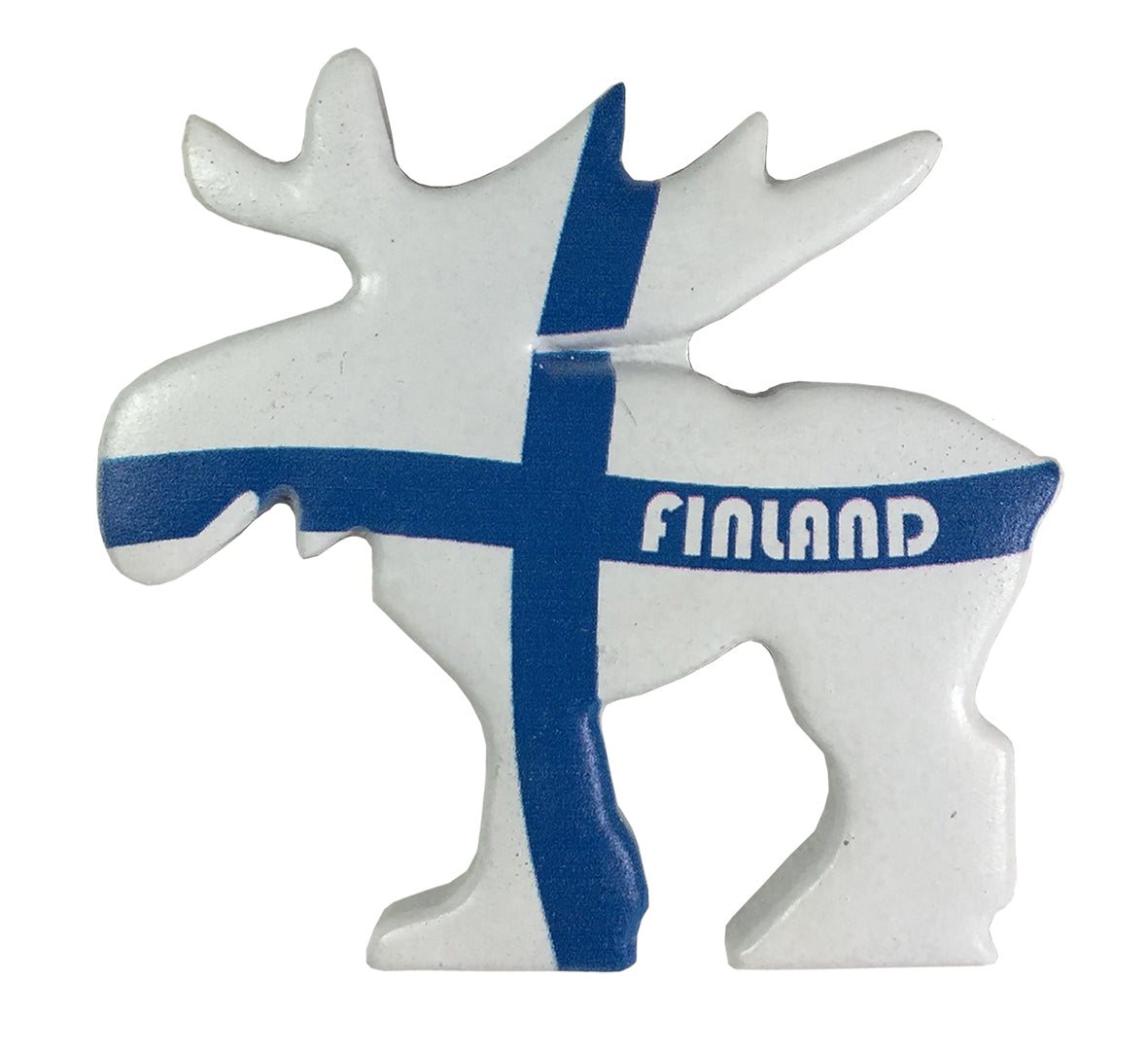 Magnet Moose Flag Finland