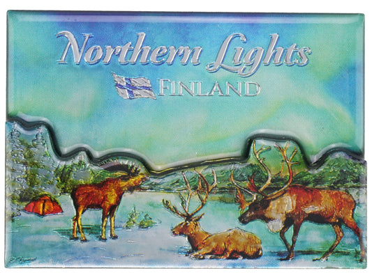 Magnet Finland Northern Lights 2D