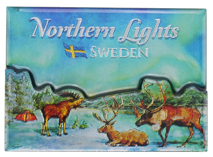 Magnet Sweden Northern Lights 2D