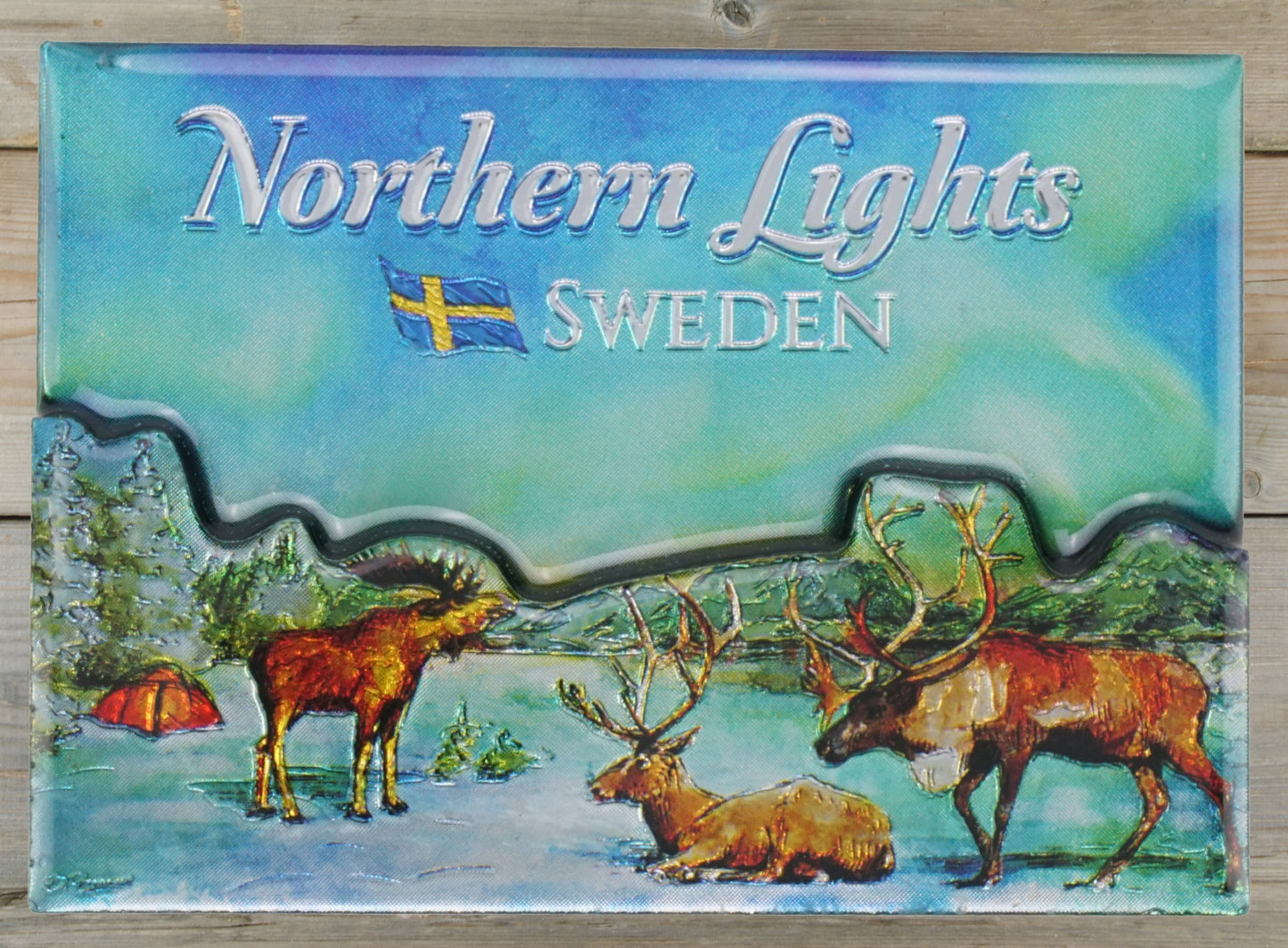 Magnet Sweden Northern Lights 2D