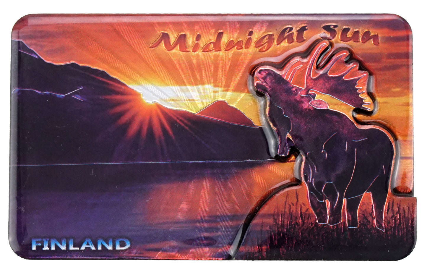 Magnet 2 Layers Moose Finland