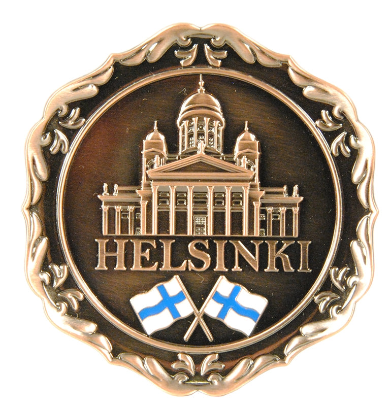 Metal Magnet Plate Helsinki