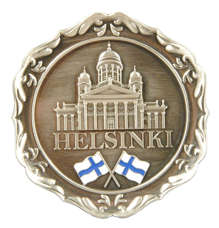 Metal Magnet Plate Helsinki