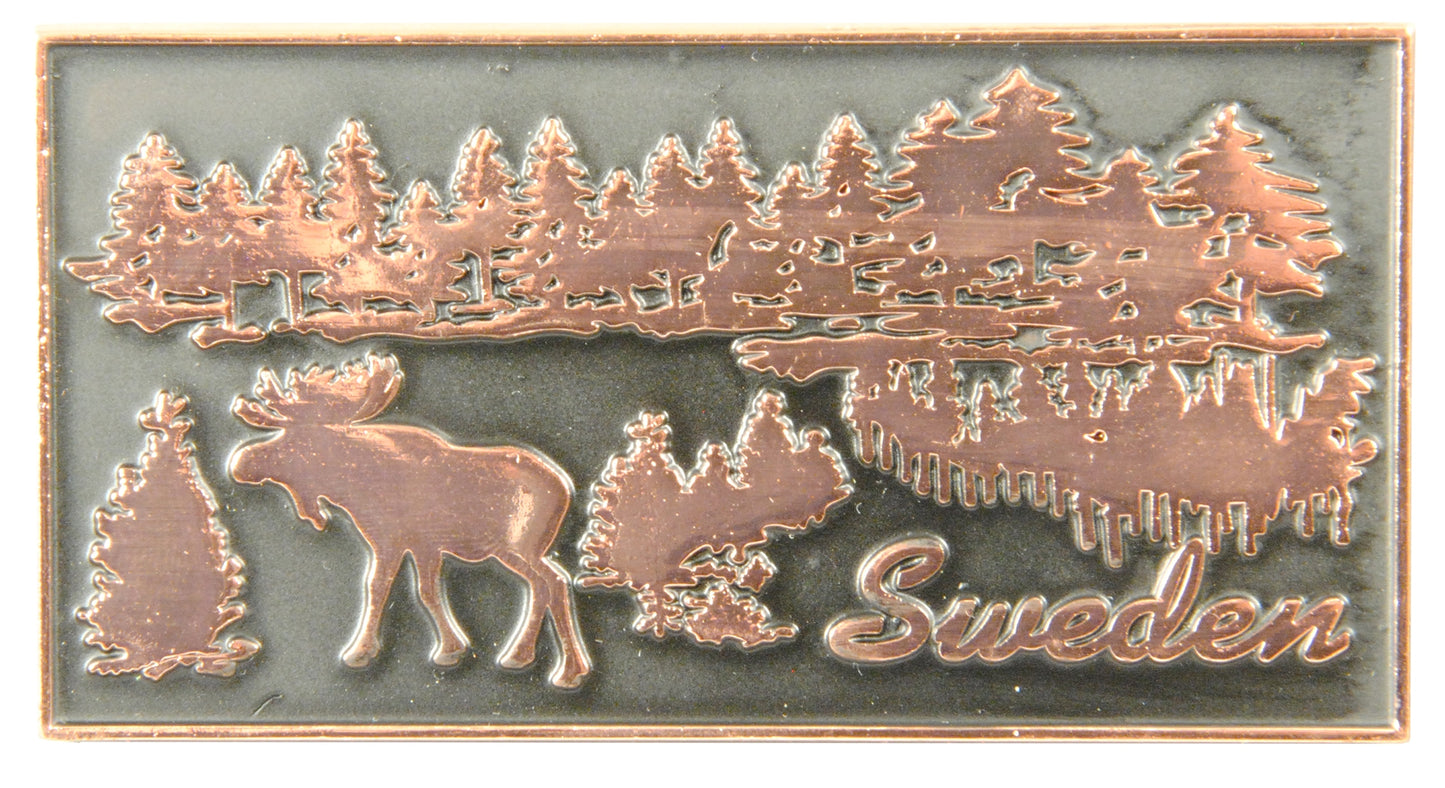 Magnet Sverige Älg i Skog