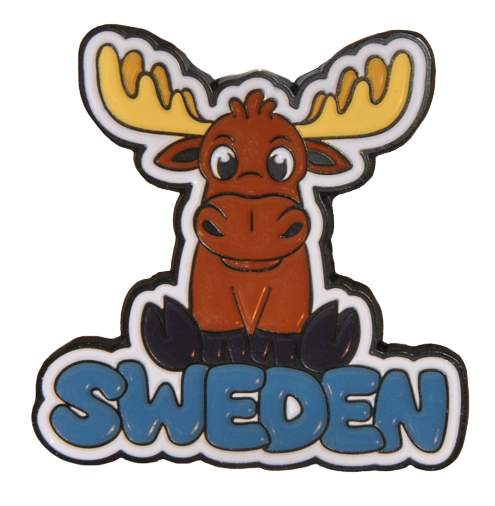 Magnet Sweden Färgglad Älg