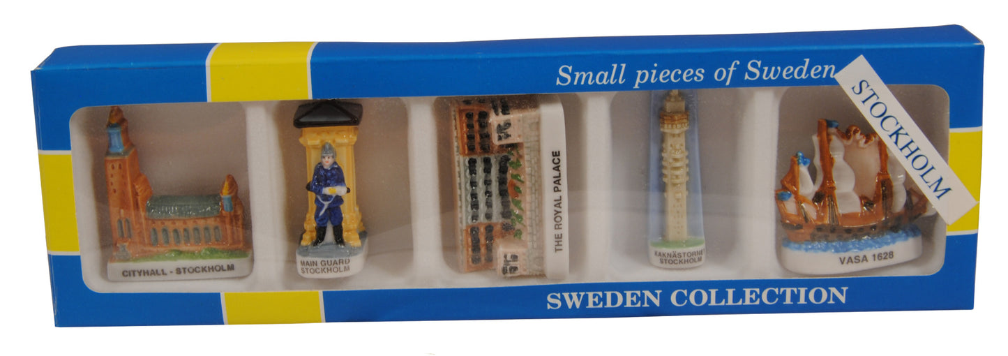 Small porslin figure Stockholm