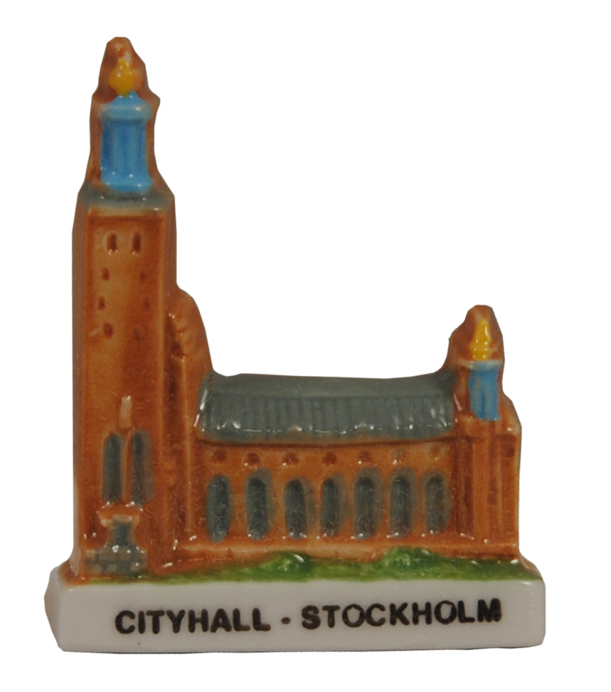 Small porslin figure Stockholm