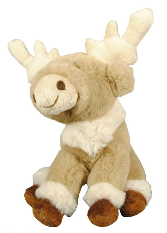 Soft Sitting Reindeer 18cm