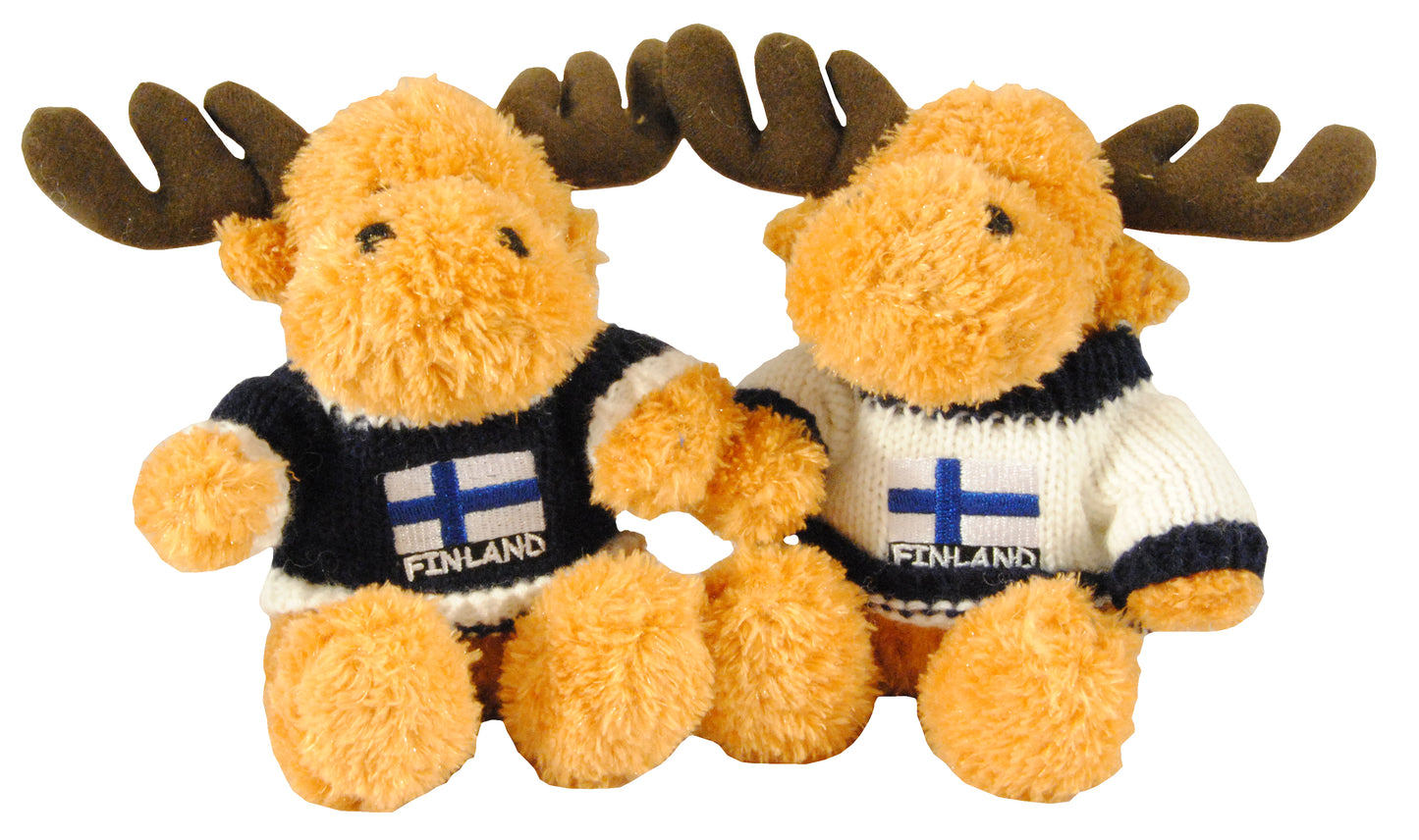 Soft Moose Blue and White Finland