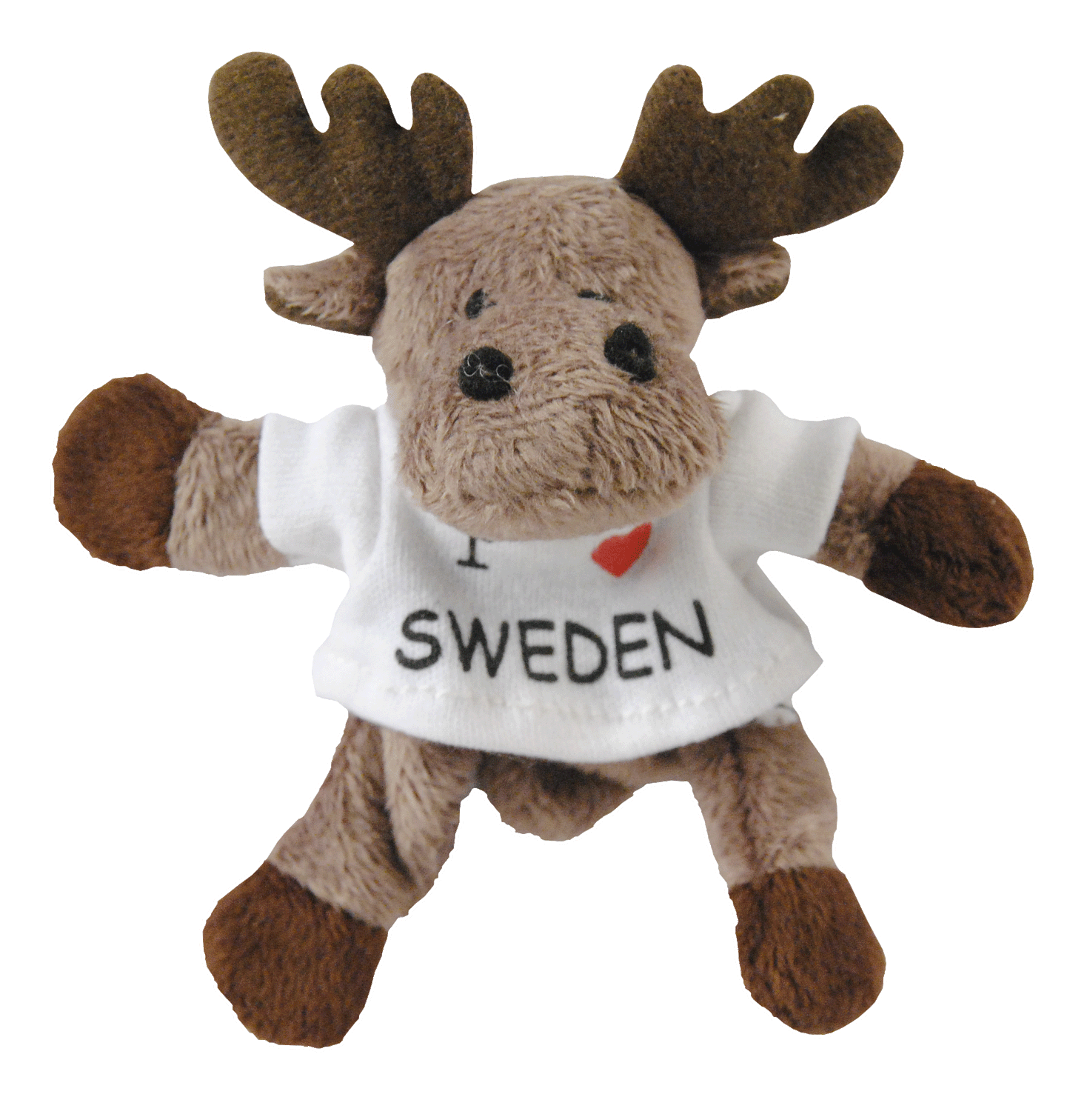 Magnet Moose I Love Sweden