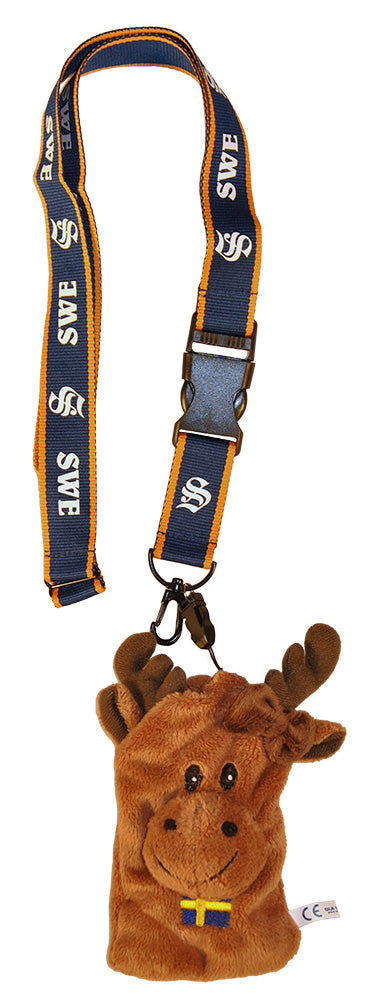 Soft Case Sweden Moose Keyband