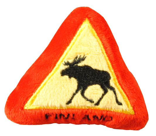 Magnet Moose Sign Finland 9 cm