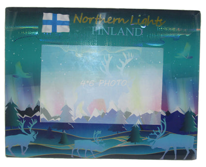 Fotoram Glitter Finland Northern Lights