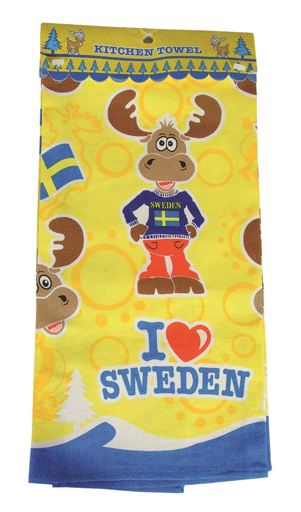 Kitchen Towel Moose Sweden