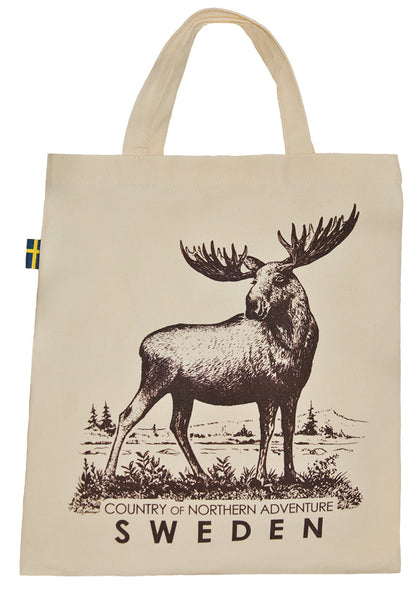 Canvas Bag Sweden Moose