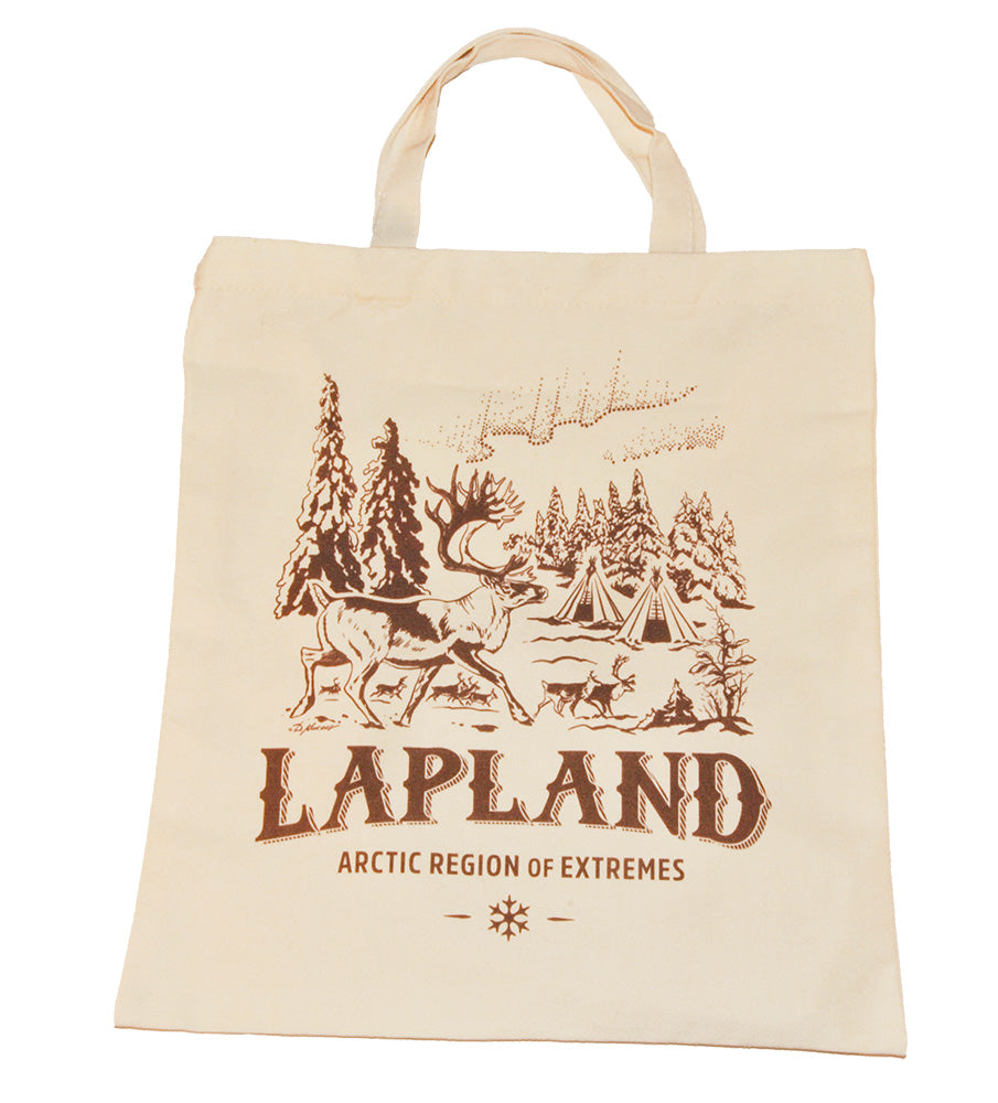 Canvas Bag Lapland Reindeer