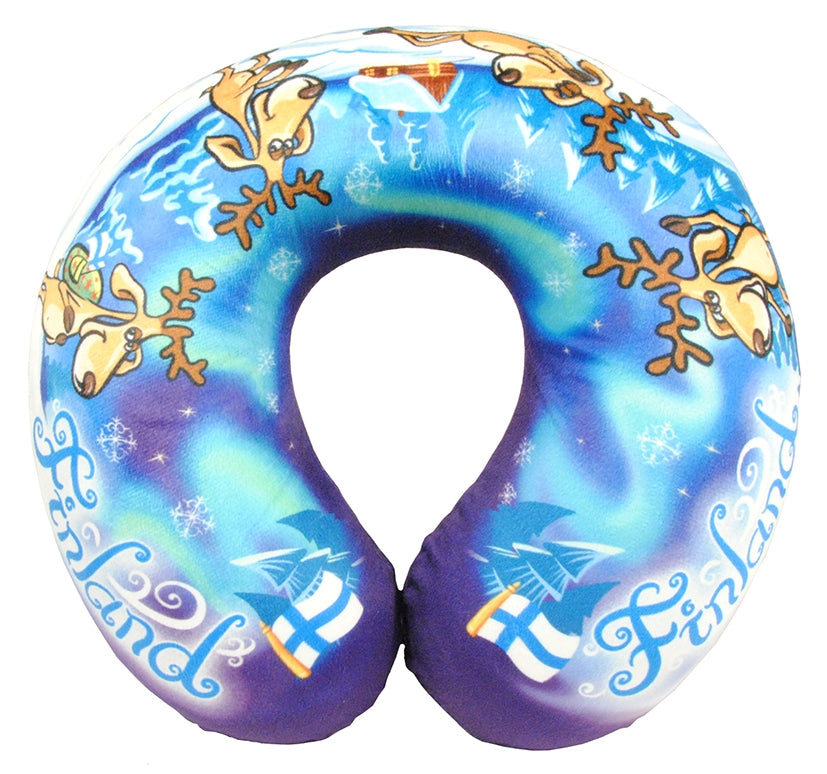 Travel Pillow Finland Northern Lights