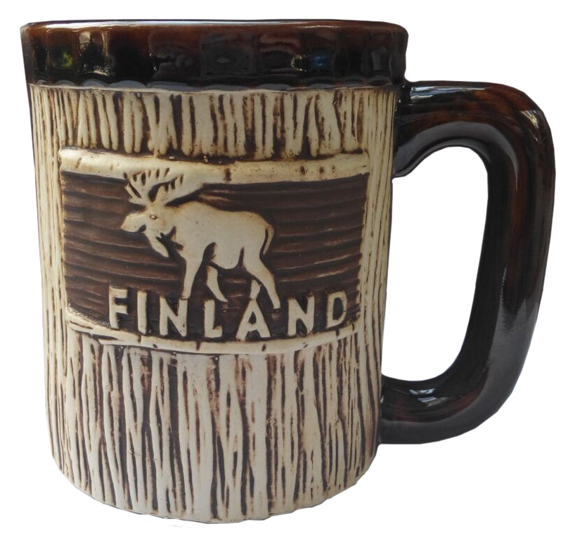 Mug Moose Wood Finland