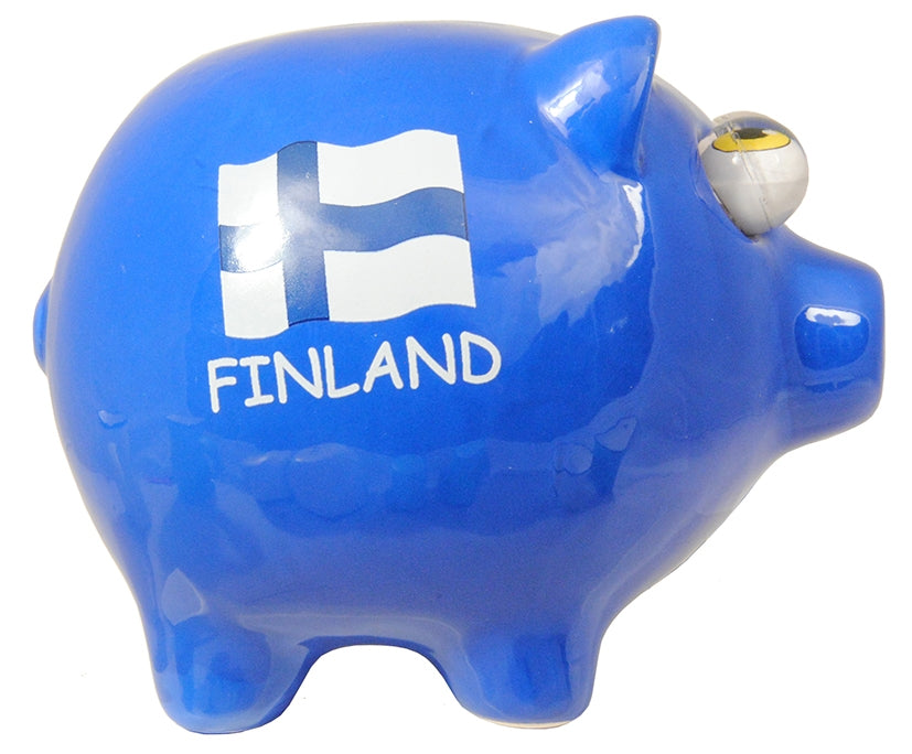 Pig Bank Rolling Eyes Finland