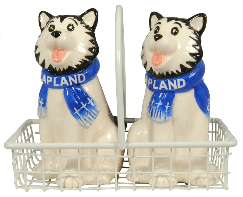 Salt and Pepper Set Lapland Husky