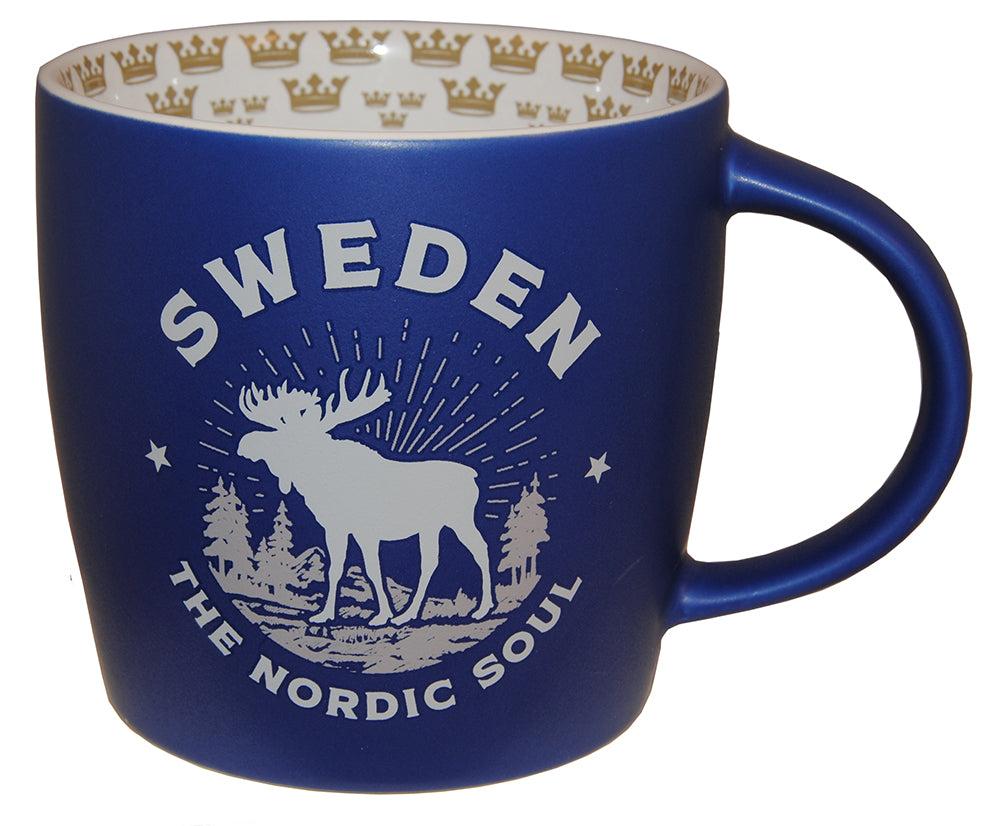 Mugg Sweden Blå The Nordic Soul