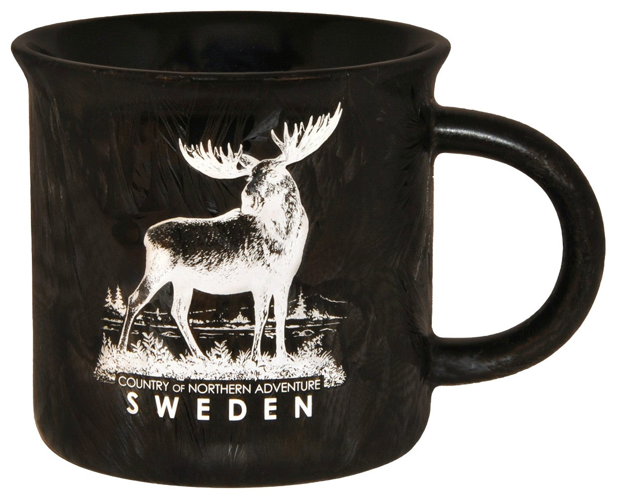 Mugg Sweden Svart Is