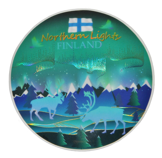 Mini Plate Finland Northern Light