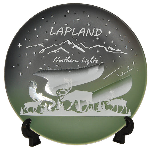 Plate Northern Light Lapland