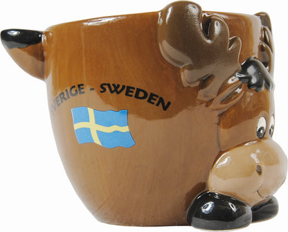 Mugg Sverige Älg 3D