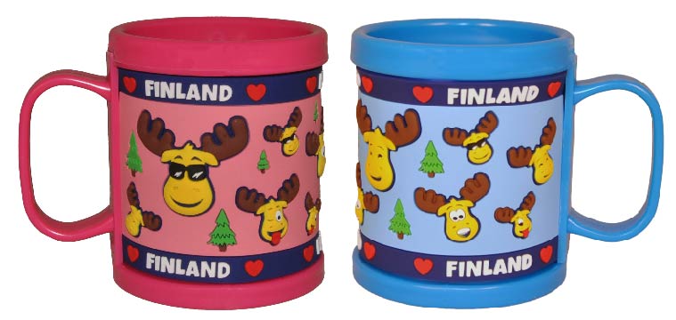 Mugg PVC Finland 3D