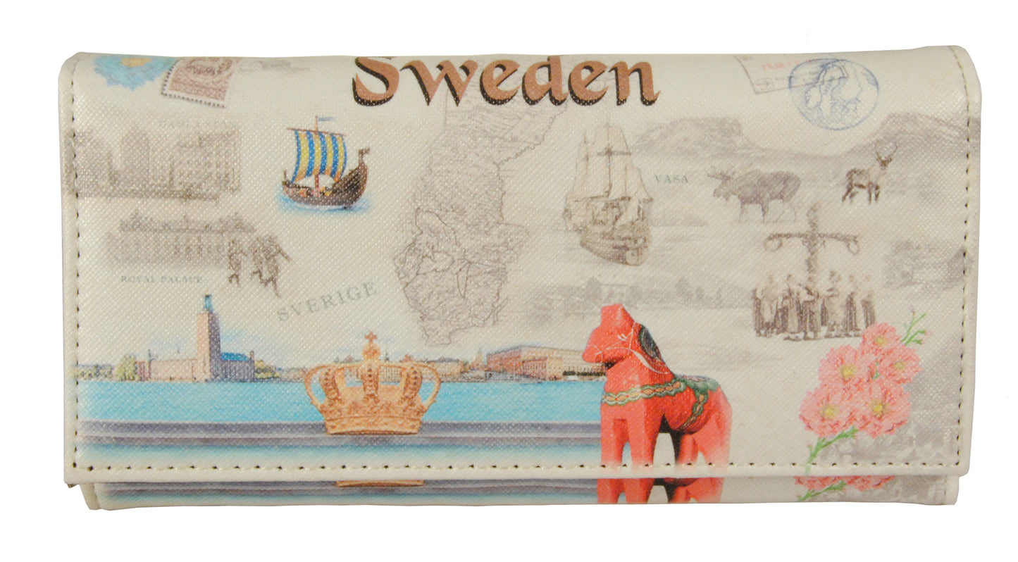 Wallet Sweden Map