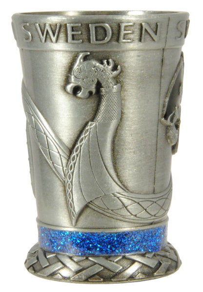 Metal Shot Glass Viking